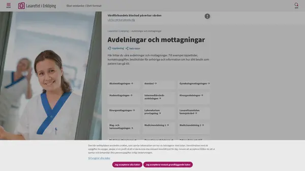 Intermediärvårdsavdelningen - Lasarettet i Enköping