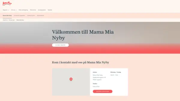 MamaMia Nyby BMM, Uppsala
