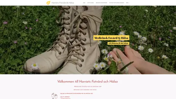 Harriets fotvård och hälsa, Enköping