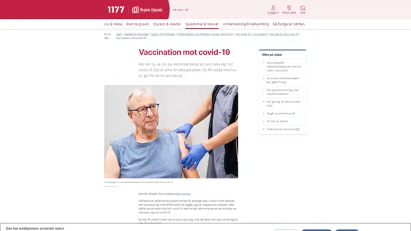 Kungsgärdet vaccination, Vaccinationsenheten