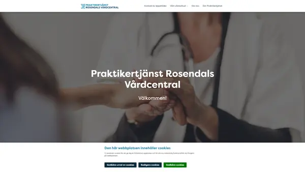 Provtagning Rosendals vårdcentral, Uppsala