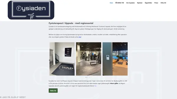 Fysiaden, Uppsala