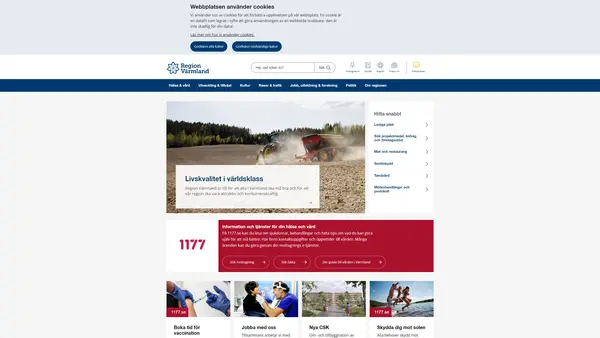Mammografimottagningen Centralsjukhuset Karlstad