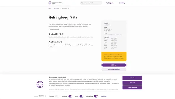 Helsingborg Väla, Folktandvården Skåne AB