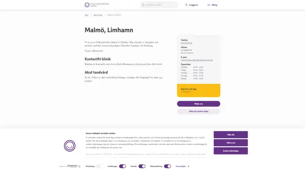 Malmö Limhamn, Folktandvården Skåne AB