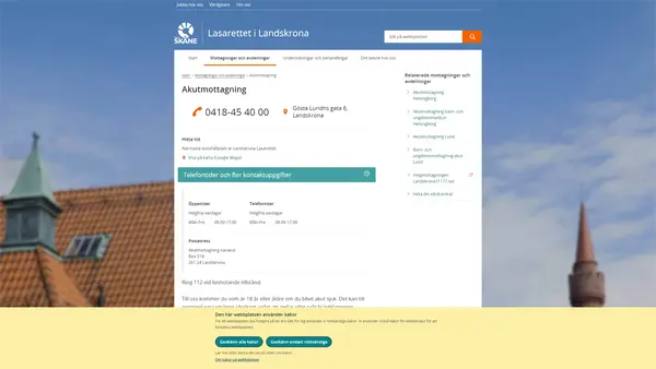 Akutmottagning Landskrona