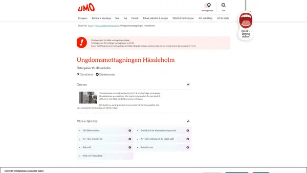 Ungdomsmottagningen Hässleholm