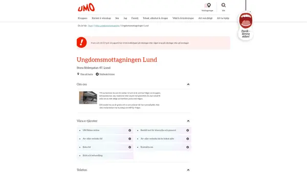Ungdomsmottagningen Lund