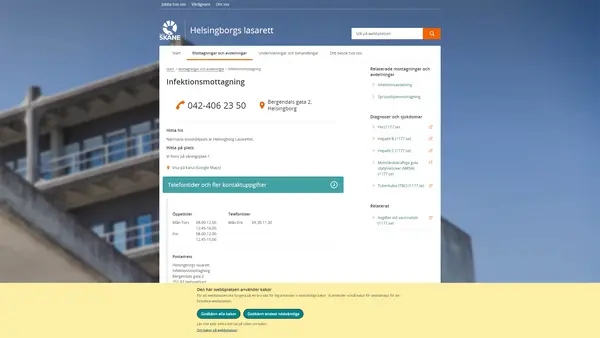 Infektionsmottagning Helsingborg