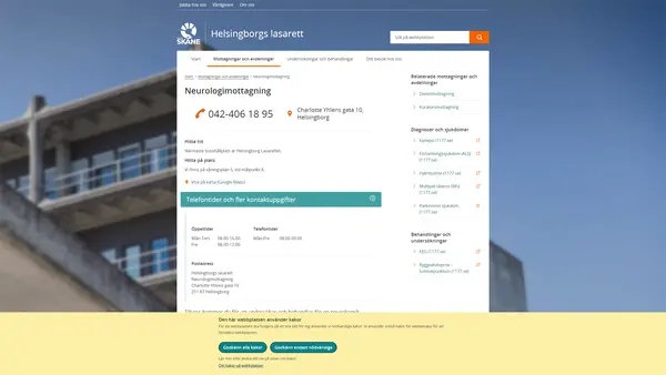Neurologimottagning Helsingborg