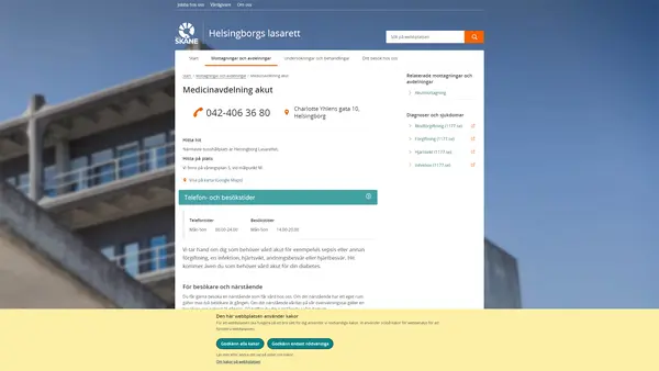 Akutavdelning Helsingborg