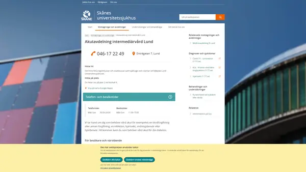 Akutavdelning Lund
