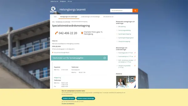 Specialistmödravårdsmottagning Helsingborg