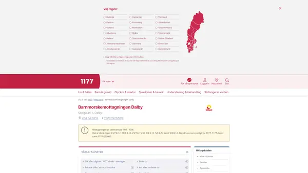 Barnmorskemottagningen Dalby