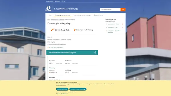 Endoskopimottagning Trelleborg