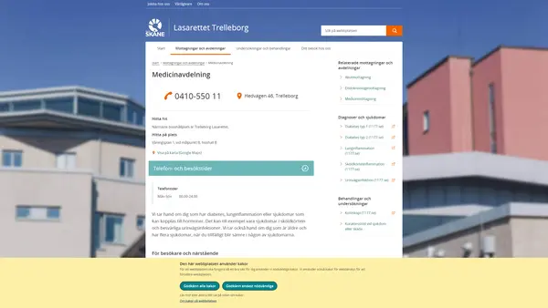 Medicinavdelning Trelleborg