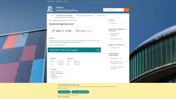 Dialysmottagning 1 Lund