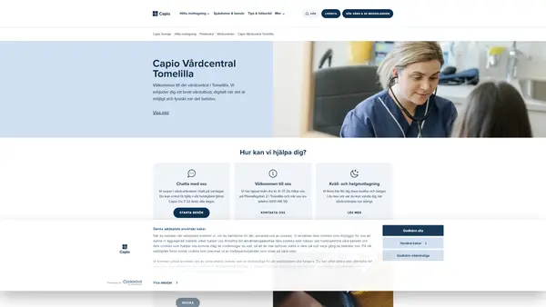 Capio Vårdcentral Tomelilla