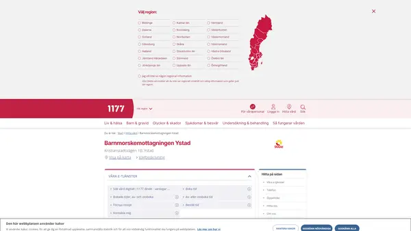 Barnmorskemottagningen Ystad