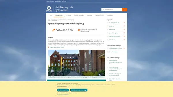 Synmottagning vuxna Helsingborg