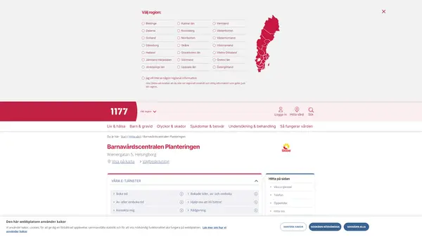 Barnavårdscentralen Planteringen