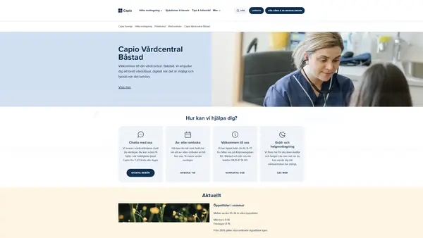 Capio Vårdcentral Båstad