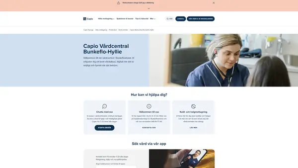 Capio Vårdcentral Bunkeflo-Hyllie