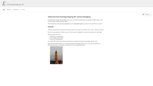 JC Psykologmottagning, Helsingborg