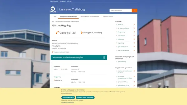 Hjärtmottagning Trelleborg