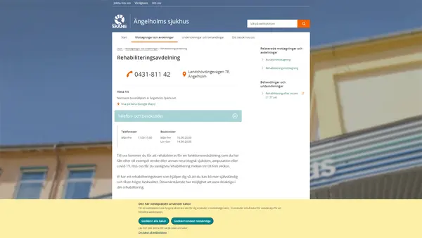 Rehabiliteringsavdelning Ängelholm