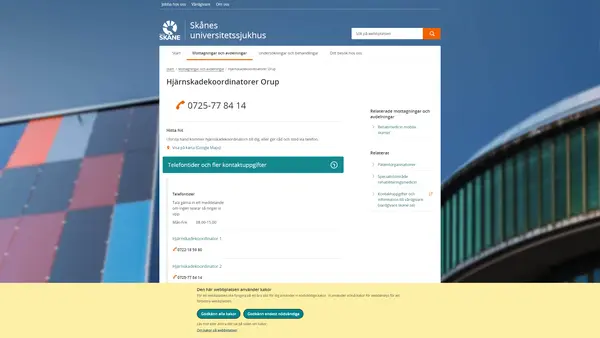 Enhet hjärnskadekoordinatorer
