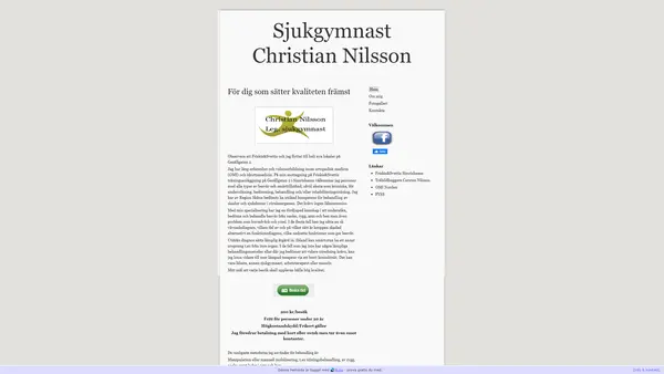 Nilsson Christian, Simrishamn
