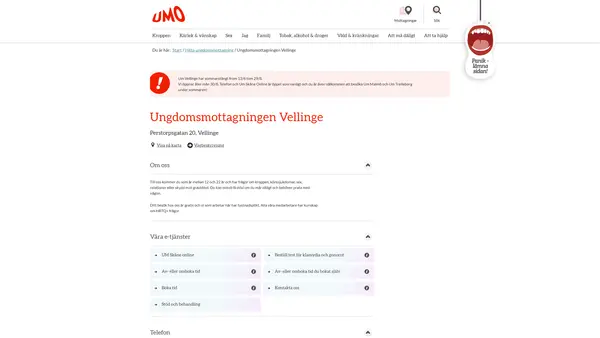 Ungdomsmottagningen Vellinge