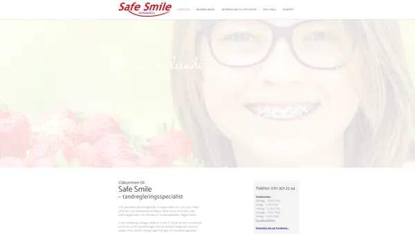 Safe Smile Orthodontics AB, Ängelholm