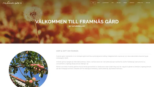 Framnäs gård, Trelleborg