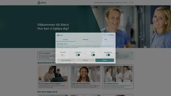 Aleris specialistvård ögonkliniken Malmö