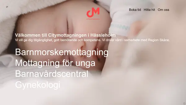 Barnmorskemottagningen Citymottagningen Hässleholm