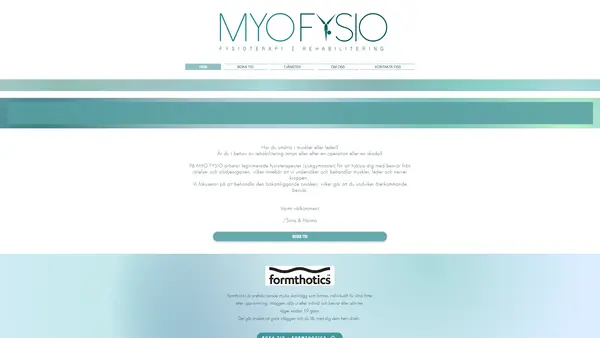 Myo Fysio Sara Andersson, Helsingborg