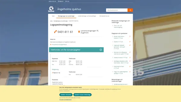 Logopedimottagning Ängelholm
