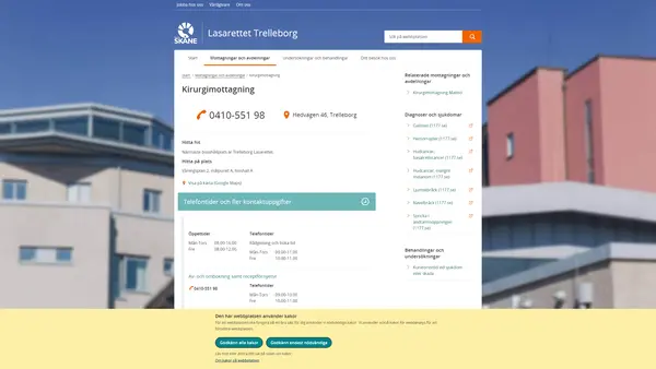 Kirurgimottagning Trelleborg