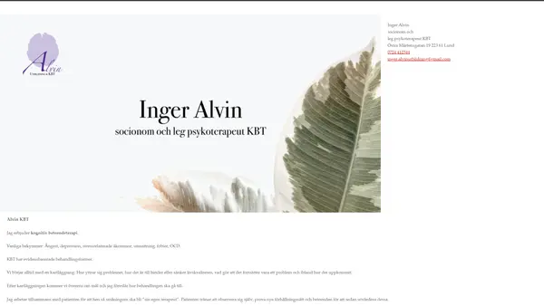 Alvin KBT, Lund