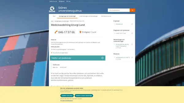 Medicinavdelning 9 Lund