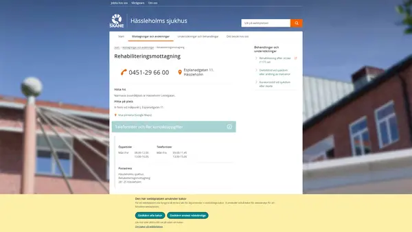 Rehabiliteringsmottagning Hässleholm
