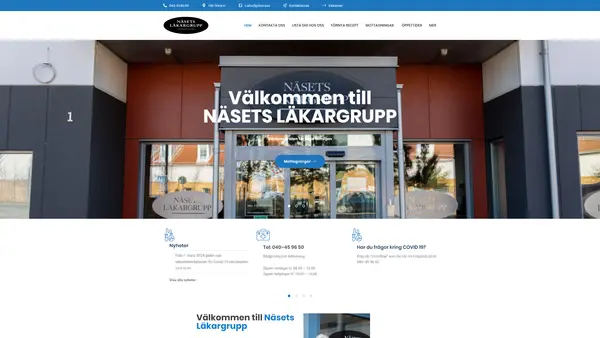 Näsets Läkargrupp Vellinge filial