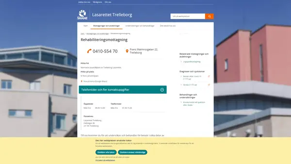 Rehabiliteringsmottagning Trelleborg