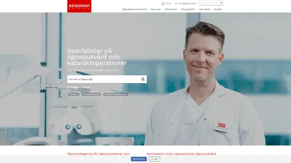 Bergman Clinics Malmö Ögonklinik