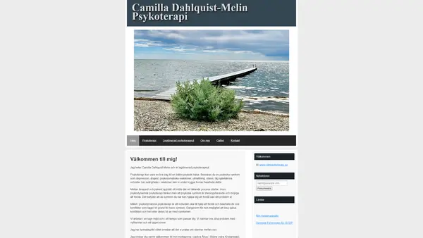 Camilla Dahlquist-Melin Psykoterapi AB, Åhus