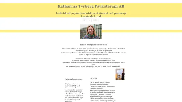 Katharina Tyrberg Psykoterapi AB, Lund