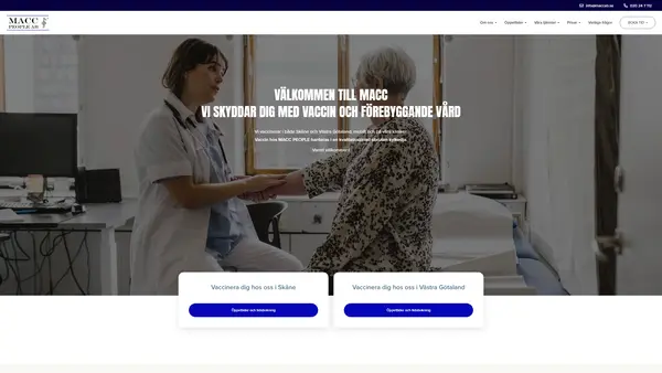 Macc Vaccinova Ystad, Ystad