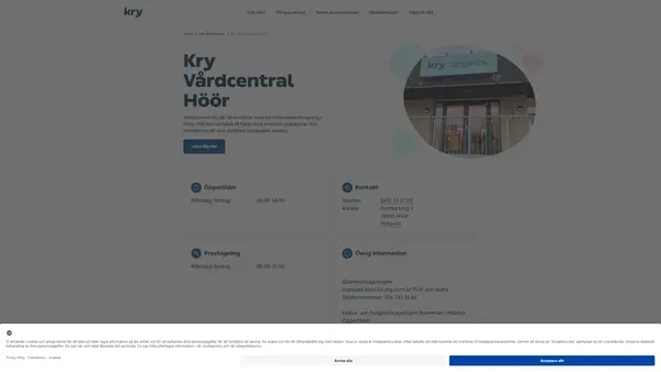 Kry Vårdcentral Höör, Höör
